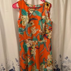 Floral Dressbarn Dress Sz 8